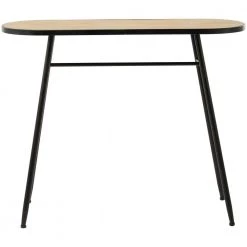 30 in. Black Metal Industrial Console Table by Litton Lane 12 30 in. Black Metal Industrial Console Table by Litton Lane -Outlet Litton Lane Store brown litton lane console tables 041636 66 1000