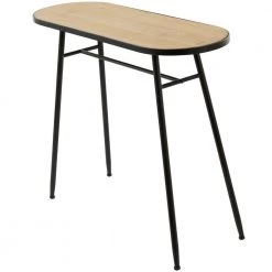 30 in. Black Metal Industrial Console Table by Litton Lane 14 30 in. Black Metal Industrial Console Table by Litton Lane -Outlet Litton Lane Store brown litton lane console tables 041636 c3 1000