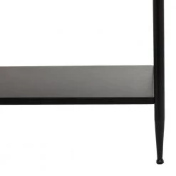 32 in. Brown Metal Contemporary Console Table by Litton Lane -Outlet Litton Lane Store brown litton lane console tables 042376 1f 1000