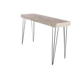 47 in. Brown Rectangle Wood Modern Console Table by Litton Lane -Outlet Litton Lane Store brown litton lane console tables 56974 44 1000