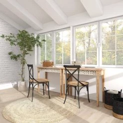 Brown Farmhouse Console Table, 40 in. x 16 in. x 32 in. by Litton Lane -Outlet Litton Lane Store brown litton lane console tables 92153 76 1000