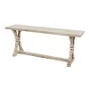 Brown Farmhouse Bench, 47 in. x 12 in. x 20 in. by Litton Lane