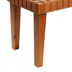 Brown Rustic Bench 19 in. x 45 in. x 16 in. by Litton Lane -Outlet Litton Lane Store brown litton lane dining benches 35889 fa 1000