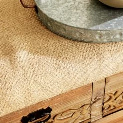 Brown Storage Farmhouse Bench 20 in. x 47 in. x 16 in. by Litton Lane -Outlet Litton Lane Store brown litton lane dining benches 42934 a0 1000