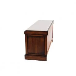 Brown Storage Traditional Bench 20 in. x 42 in. x 15 in. by Litton Lane -Outlet Litton Lane Store brown litton lane dining benches 90629 1f 1000