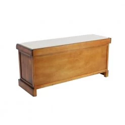 Brown Storage Traditional Bench 20 in. x 42 in. x 15 in. by Litton Lane -Outlet Litton Lane Store brown litton lane dining benches 90629 4f 1000