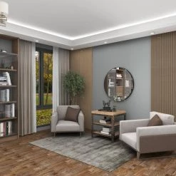 26 in. Brown Square Wood 2 Shelf End Table by Litton Lane -Outlet Litton Lane Store brown litton lane end side tables 85998 fa 1000