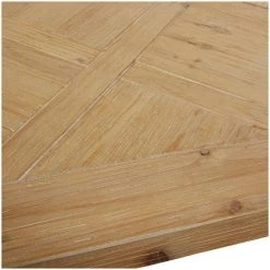 30 in. Brown Wood Industrial Dining Table by Litton Lane -Outlet Litton Lane Store brown litton lane kitchen dining tables 042741 77 1000