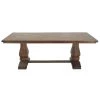 84 in. Brown Rectangle Wood Rustic Dining Table by Litton Lane -Outlet Litton Lane Store brown litton lane kitchen dining tables 62943 64 1000