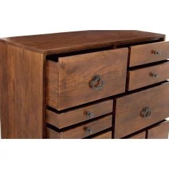 46 in. Brown Wood Modern Buffet by Litton Lane -Outlet Litton Lane Store brown litton lane sideboards buffet tables 28740 44 1000