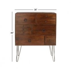 46 in. Brown Wood Modern Buffet by Litton Lane -Outlet Litton Lane Store brown litton lane sideboards buffet tables 28740 76 1000