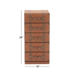 Brown Wood Traditional Chest by Litton Lane -Outlet Litton Lane Store brown litton lane sideboards buffet tables 55771 76 1000
