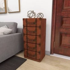 Brown Wood Traditional Chest by Litton Lane -Outlet Litton Lane Store brown litton lane sideboards buffet tables 55771 c3 1000