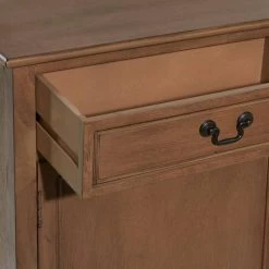 Brown Wood Traditional Buffet with 2-Drawers by Litton Lane 15 Brown Wood Traditional Buffet with 2-Drawers by Litton Lane -Outlet Litton Lane Store brown litton lane sideboards buffet tables 90643 44 1000