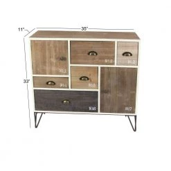 Brown Wood Modern Chest by Litton Lane -Outlet Litton Lane Store brown litton lane sideboards buffet tables 94622 c3 1000