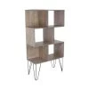 Brown Wood Cube Organizer by Litton Lane 1 Brown Wood Cube Organizer by Litton Lane -Outlet Litton Lane Store brown tan litton lane bookcases bookshelves 65626 64 1000