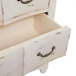Cream Wood Vintage Chest by Litton Lane -Outlet Litton Lane Store cream litton lane sideboards buffet tables 18174 77 1000