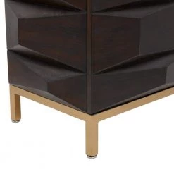 Brown Wood Contemporary Cabinet by Litton Lane -Outlet Litton Lane Store dark brown litton lane accent cabinets 041118 1d 1000