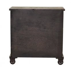 Brown Metal Rustic Cabinet by Litton Lane -Outlet Litton Lane Store dark brown litton lane accent cabinets 041630 66 1000