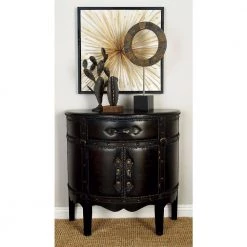 Dark Brown Cedar Traditional Cabinet by Litton Lane -Outlet Litton Lane Store dark brown litton lane accent cabinets 74480 31 1000