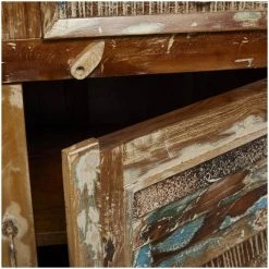 Brown Wood Rustic Cabinet by Litton Lane -Outlet Litton Lane Store distressed brown litton lane accent cabinets 042731 a0 1000