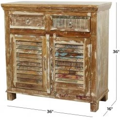 Brown Wood Rustic Cabinet by Litton Lane -Outlet Litton Lane Store distressed brown litton lane accent cabinets 042731 c3 1000