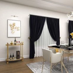 Gold Rolling 2 Mirrored Shelves Bar Cart with Lockable Wheels by Litton Lane -Outlet Litton Lane Store gold litton lane bar carts 93749 d4 1000