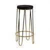 31 in. Gold Contemporary Canvas Bar Stool by Litton Lane -Outlet Litton Lane Store gold litton lane bar stools 39741 64 1000