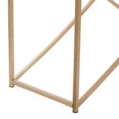 30 In. Gold Metal Contemporary Console Table by Litton Lane -Outlet Litton Lane Store gold litton lane console tables 041071 1f 1000