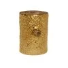 13 in. Gold Cylinder Aluminum End Table by Litton Lane -Outlet Litton Lane Store gold litton lane end side tables 80872 64 1000