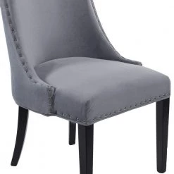 Gray Wood Traditional Dining Chair (Set of 2) by Litton Lane -Outlet Litton Lane Store gray litton lane dining chairs 38376 a0 1000