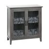 Grey Contemporary Style Wood Cabinet by Litton Lane -Outlet Litton Lane Store grey litton lane accent cabinets 22691 64 1000