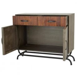 Gray Wood Modern Cabinet by Litton Lane -Outlet Litton Lane Store grey litton lane accent cabinets 28810 1f 1000