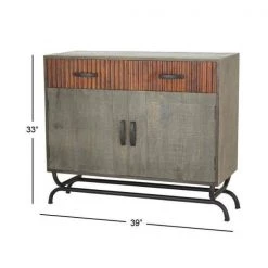 Gray Wood Modern Cabinet by Litton Lane -Outlet Litton Lane Store grey litton lane accent cabinets 28810 76 1000