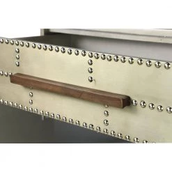 Grey Wood Industrial Cabinet by Litton Lane -Outlet Litton Lane Store grey litton lane accent cabinets 36031 44 1000