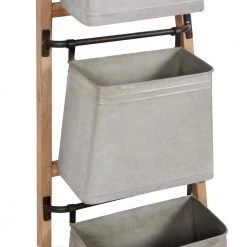 Grey Farmhouse Metal Storage Unit by Litton Lane -Outlet Litton Lane Store grey litton lane accent cabinets 43396 fa 1000