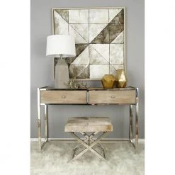 20 in. Gray Stainless Steel Contemporary Stool by Litton Lane 21 20 in. Gray Stainless Steel Contemporary Stool by Litton Lane -Outlet Litton Lane Store grey litton lane bar stools 59669 31 1000