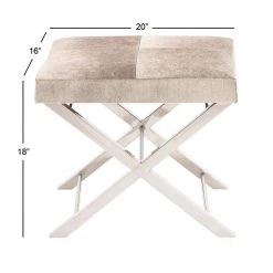 20 in. Gray Stainless Steel Contemporary Stool by Litton Lane 15 20 in. Gray Stainless Steel Contemporary Stool by Litton Lane -Outlet Litton Lane Store grey litton lane bar stools 59669 c3 1000