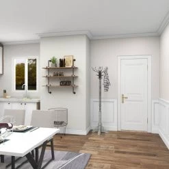 Gray Wood Farmhouse Coat Rack by Litton Lane -Outlet Litton Lane Store grey litton lane coat racks 42935 76 1000