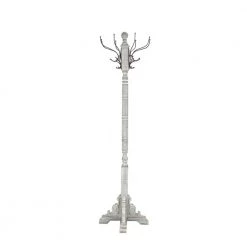 Gray Wood Farmhouse Coat Rack by Litton Lane