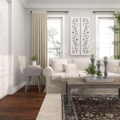 13 in. Gray Rectangle Wood Intricately Carved Single Drawer Scroll End Table by Litton Lane -Outlet Litton Lane Store grey litton lane coffee tables 31892 76 1000