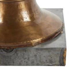 32 in. x 19 in. Contemporary Gray Medium Metal Coffee Table with Glass Top by Litton Lane -Outlet Litton Lane Store grey litton lane coffee tables 88796 44 1000