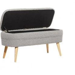 Grey Storage Contemporary Bench 19 in. x 40 in. x 16 in. by Litton Lane 18 Grey Storage Contemporary Bench 19 in. x 40 in. x 16 in. by Litton Lane -Outlet Litton Lane Store grey litton lane dining benches 041257 1f 1000