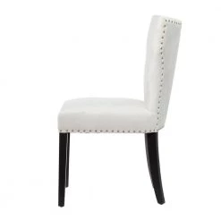 Gray Wood Contemporary Dining Chair (Set of 2) by Litton Lane -Outlet Litton Lane Store grey litton lane dining chairs 041254 1f 1000