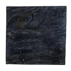 14 in. Gray Rectangle Teak Wood Mosaic Design End Table by Litton Lane -Outlet Litton Lane Store grey litton lane end side tables 71472 c3 1000