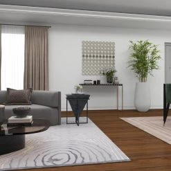 16 in. Gray Square Wood Mosaic Design End Table with Black Metal Stand by Litton Lane -Outlet Litton Lane Store grey litton lane end side tables 71484 44 1000