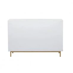 White Wood Contemporary Cabinet by Litton Lane -Outlet Litton Lane Store ivory litton lane accent cabinets 040174 40 1000