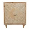 Light Brown Wood Farmhouse Cabinet by Litton Lane -Outlet Litton Lane Store light brown litton lane accent cabinets 041000 64 1000