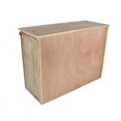 Brown Wood Rustic Cabinet by Litton Lane -Outlet Litton Lane Store light brown litton lane accent cabinets 84246 66 1000