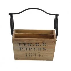 Light Brown Wood Wine Holder by Litton Lane -Outlet Litton Lane Store light brown litton lane wine racks 51665 44 1000